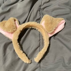 Bendable brown puppy ears